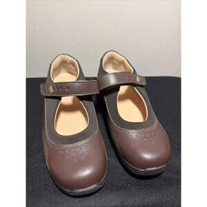 Drew Shoes Women’s Brown Mary Jane Comfort Walking Shoes Size 5.5 Hook And Loop